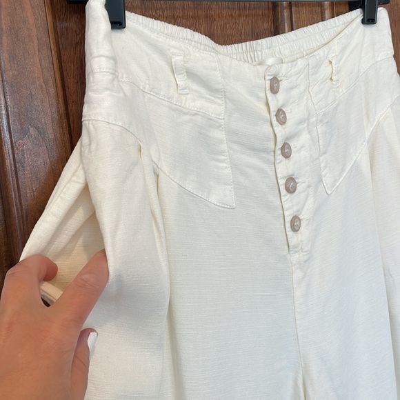 Anthropologie Oceanside Cropped wideleg pants - Picture 10 of 11